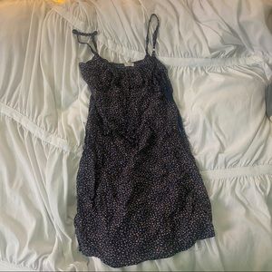 Brandy Melville Navy Floral Josephine Dress Strappy